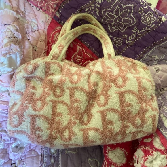 Dior terrycloth bag - Picture 1 of 4